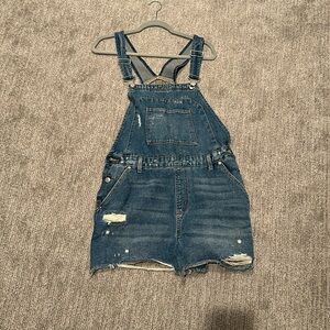 Denim overalls